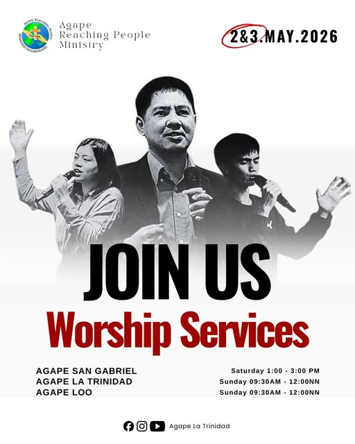 Join Us Worship Services (May 2-3)